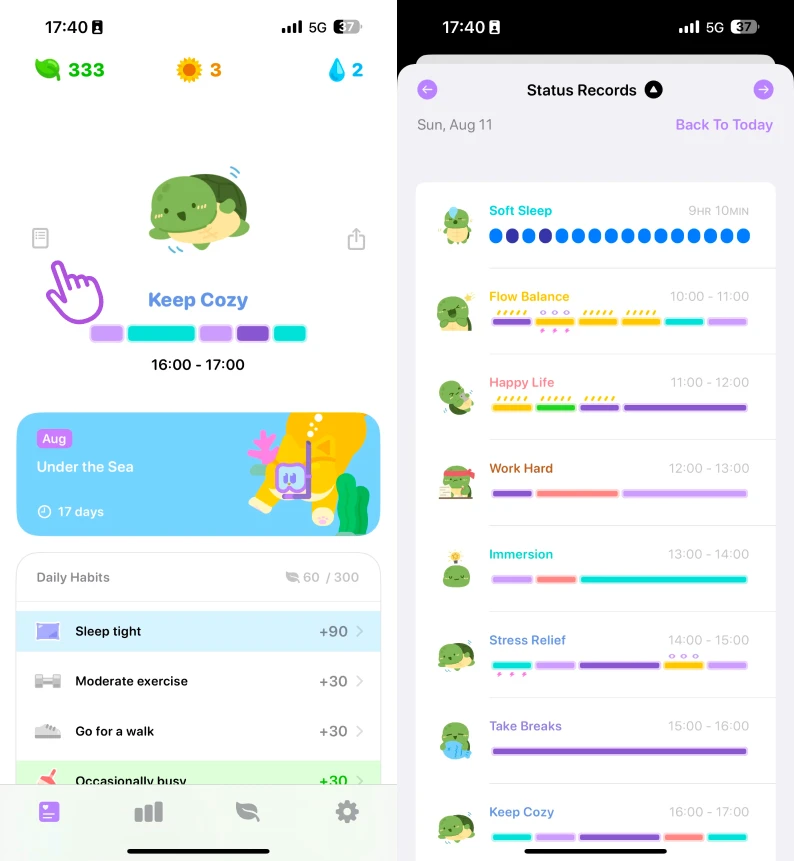 Status Records