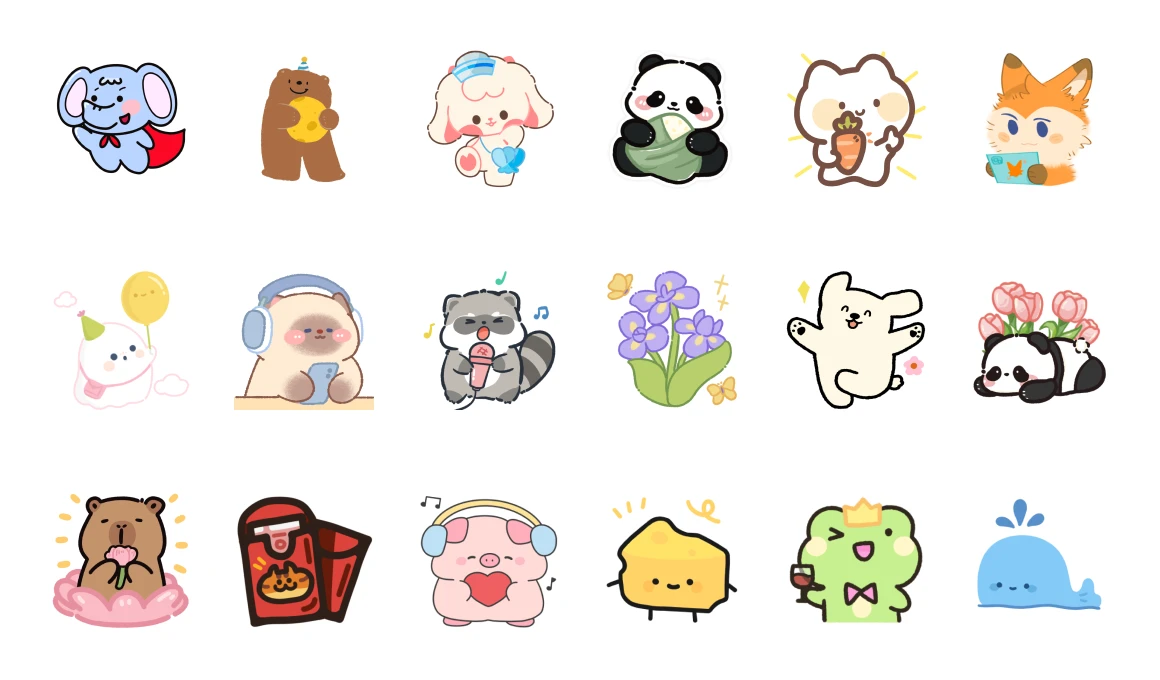 Various Emojis